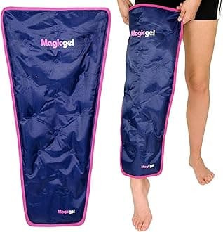 Magic Gel Leg and Thigh Gel Ice Pack - Reusable Ice Pack Cold Therapy - Reduces Pain, Swelling and Inflammation - Sprains & Osteoarthritis