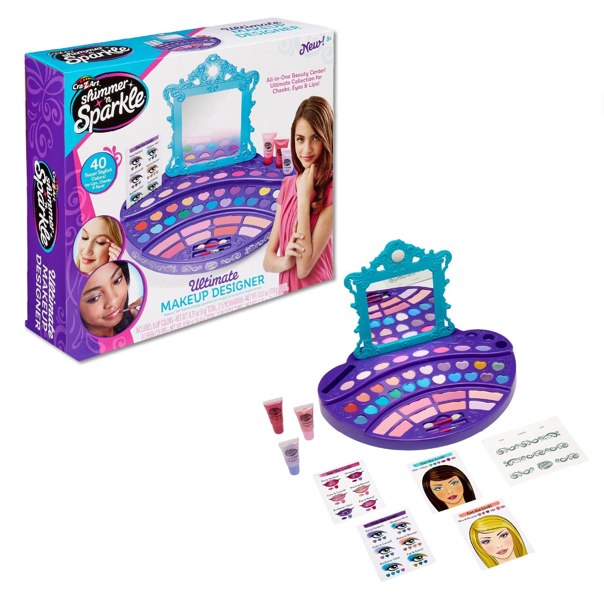 Shimmer’ n Sparkle Real Ultimate Make Up Real Makeup Designer Kit