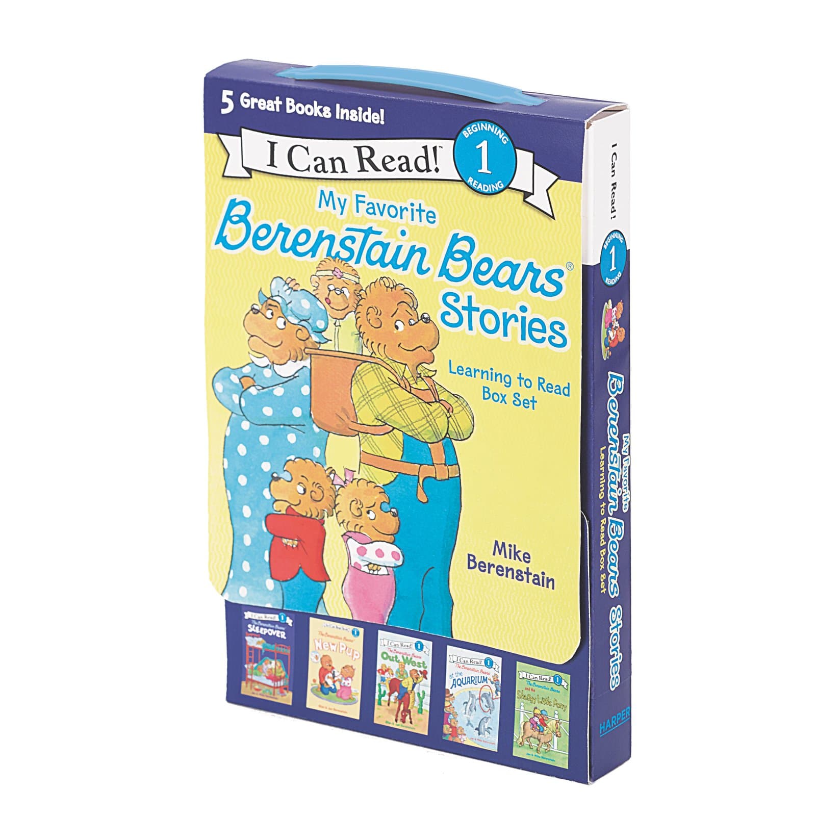 My Favorite Berenstain Bears Stories: A Fun Family Adventure Collection for Children (Ages 4–8) (I Can Read Level 1)