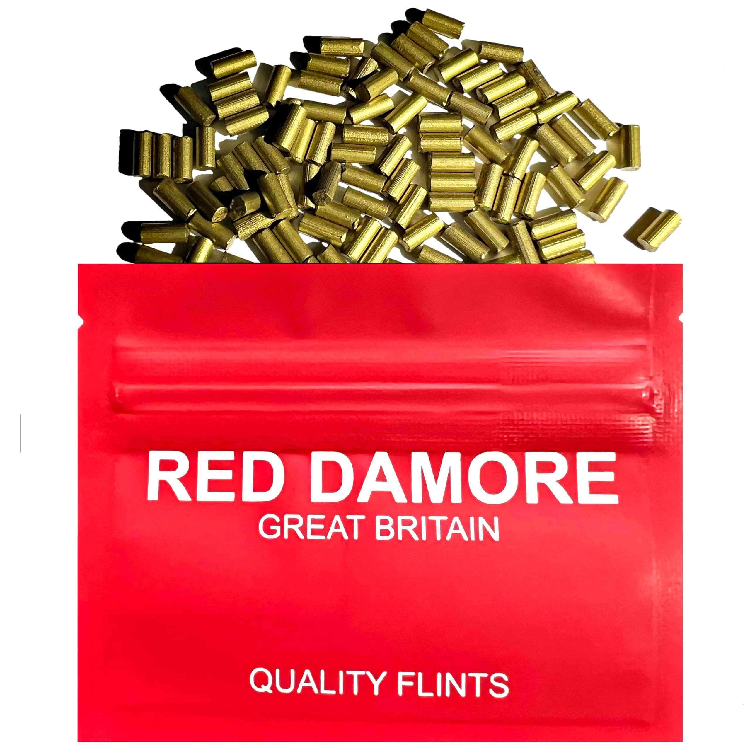 RED DAMORELighter Flints 200 x Universal Lighter Flints - Gold