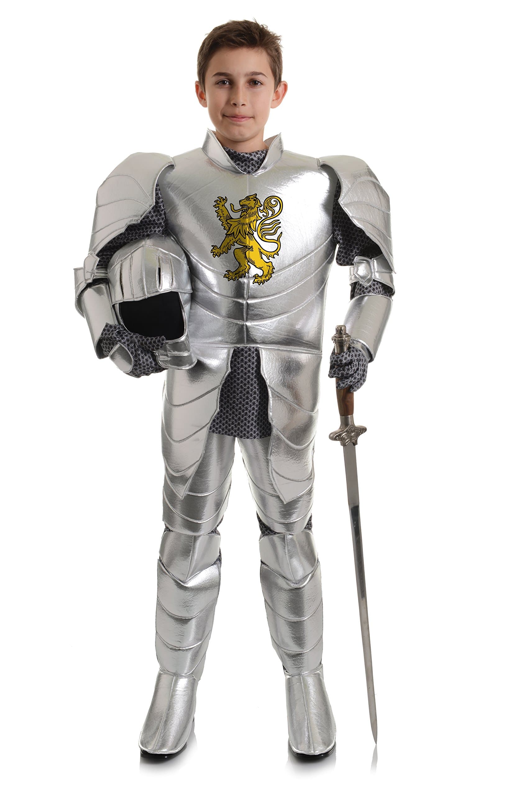 Lion Crested Knight Kids Costume