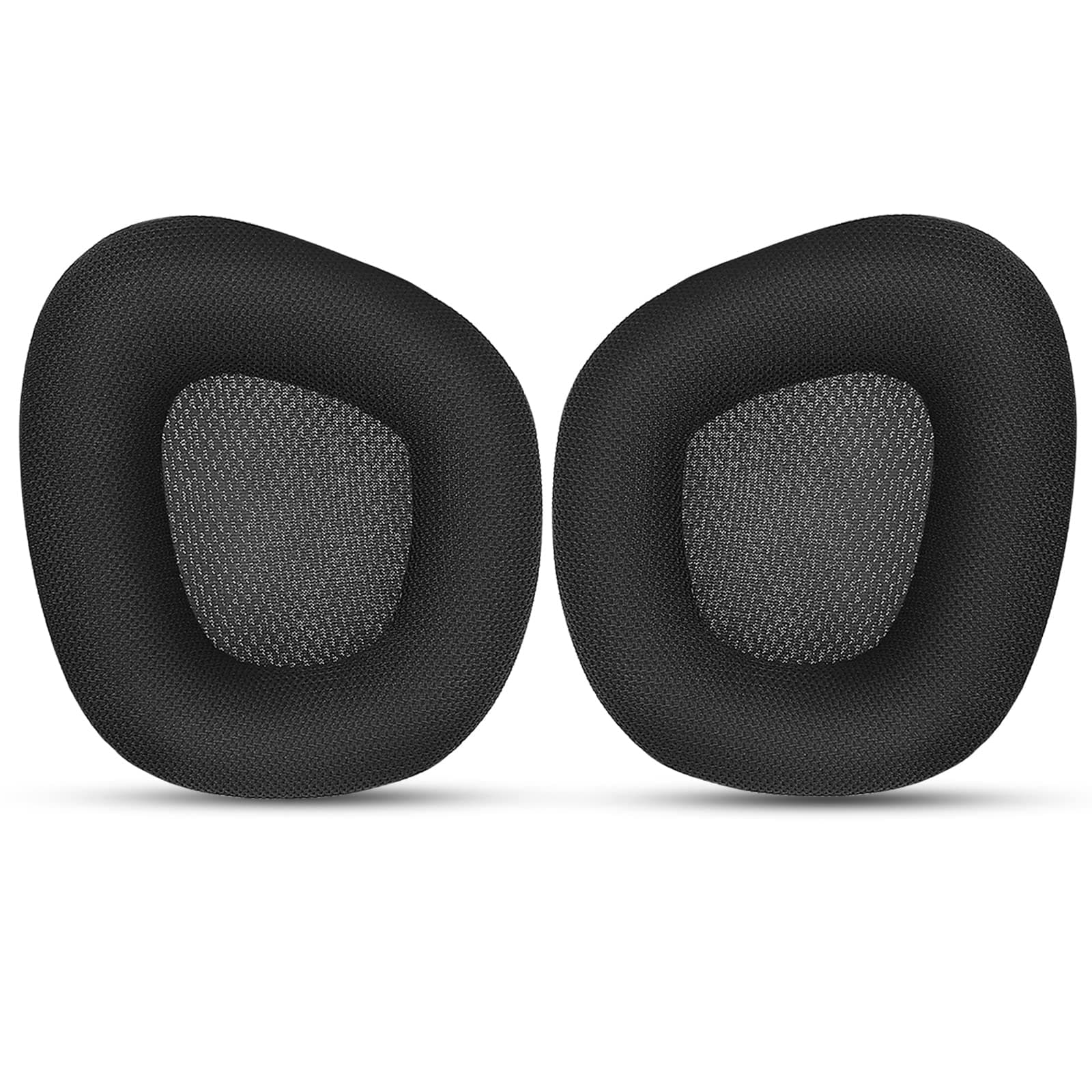 Replacement Ear Pads Cushions for Corsair Void & Corsair Void PRO RGB Wired/Wireless Gaming Headsets with Black Mesh Fabric, Memory Foam - Black