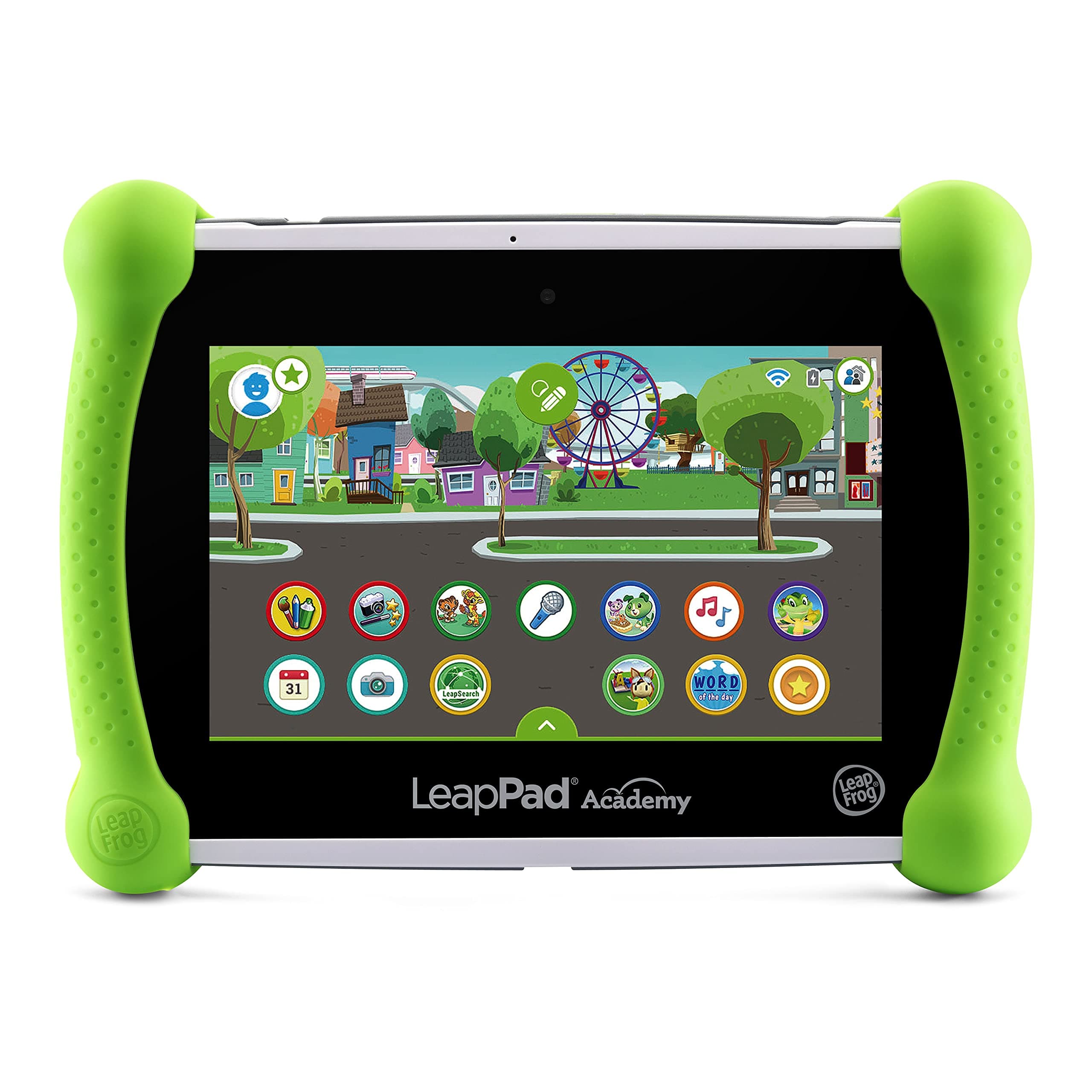 - LeapFrog LeapPad Academy Kids’ Learning Tablet, Green
