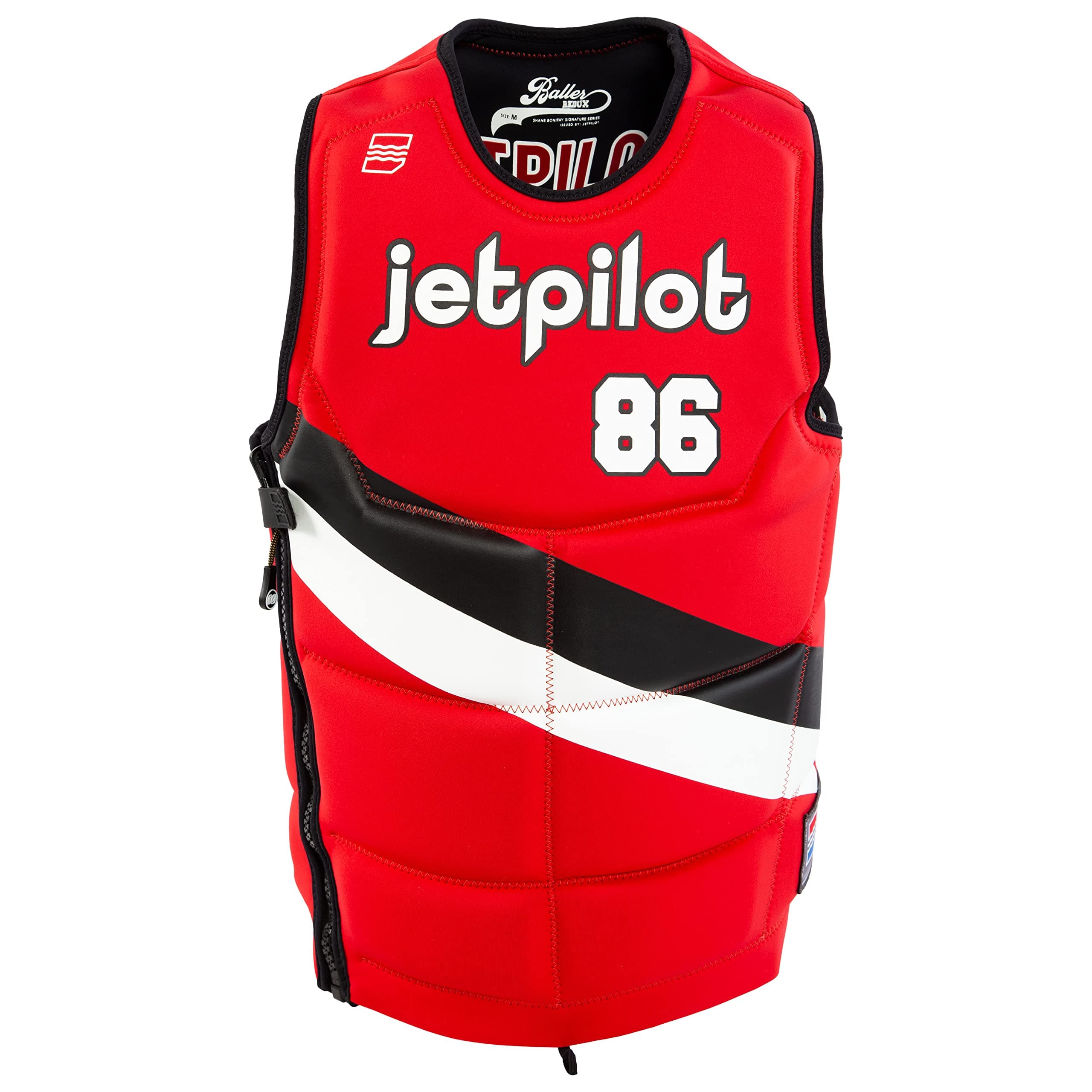 BONIFAY Baller Reversable COMP Vest- RED/PDX-Small