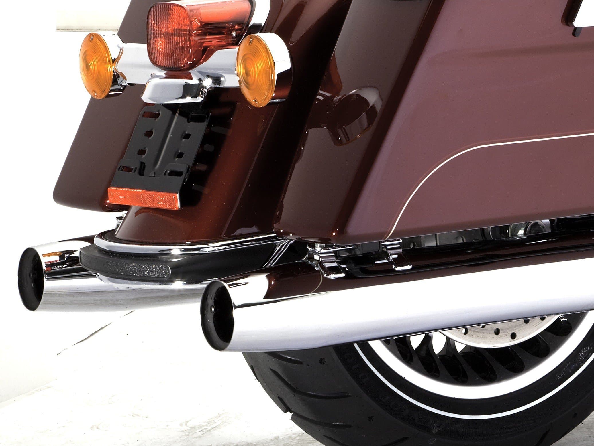 American Custom BB-SC The Bomber Straight Cut 4" Slip-on Mufflers
