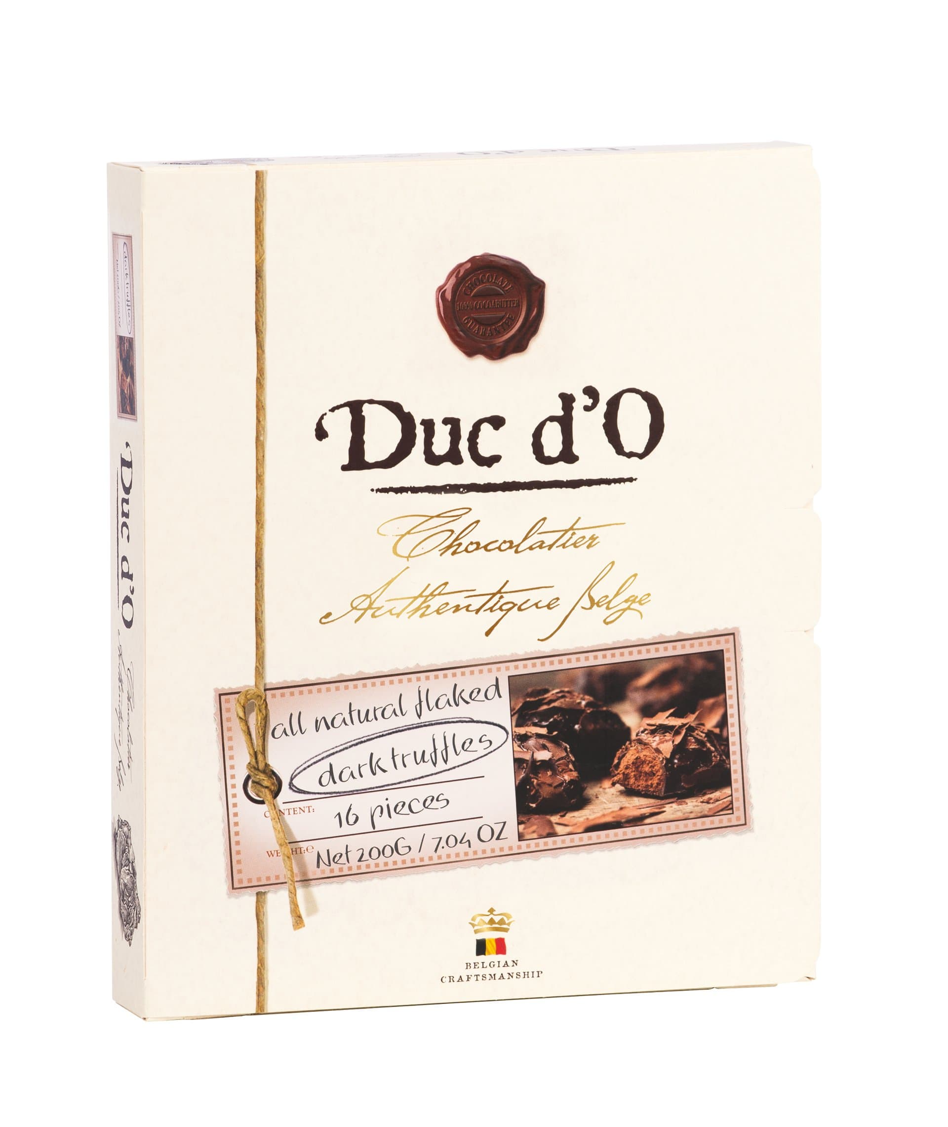 Duc d'O - Flaked Dark Truffles 16 Pieces - 200g