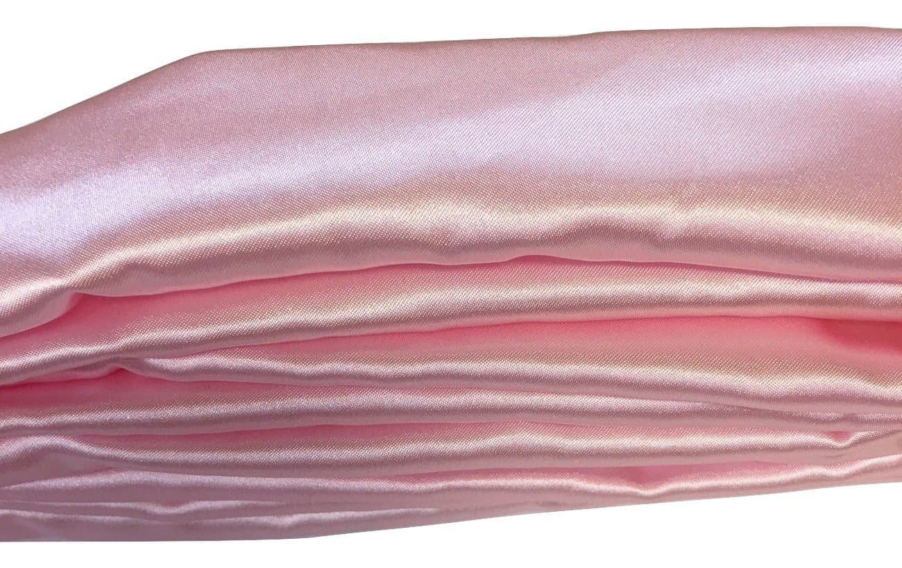 Cord Cover Pink Satin Fabric Handmade 100 Sizes Available
