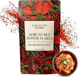 Premium Gochugaru-Style Red Pepper Flakes – Sun-Dried Chili Flakes for Kimchi, Korean-Style Cooking, Marinades & BBQ (2 oz)