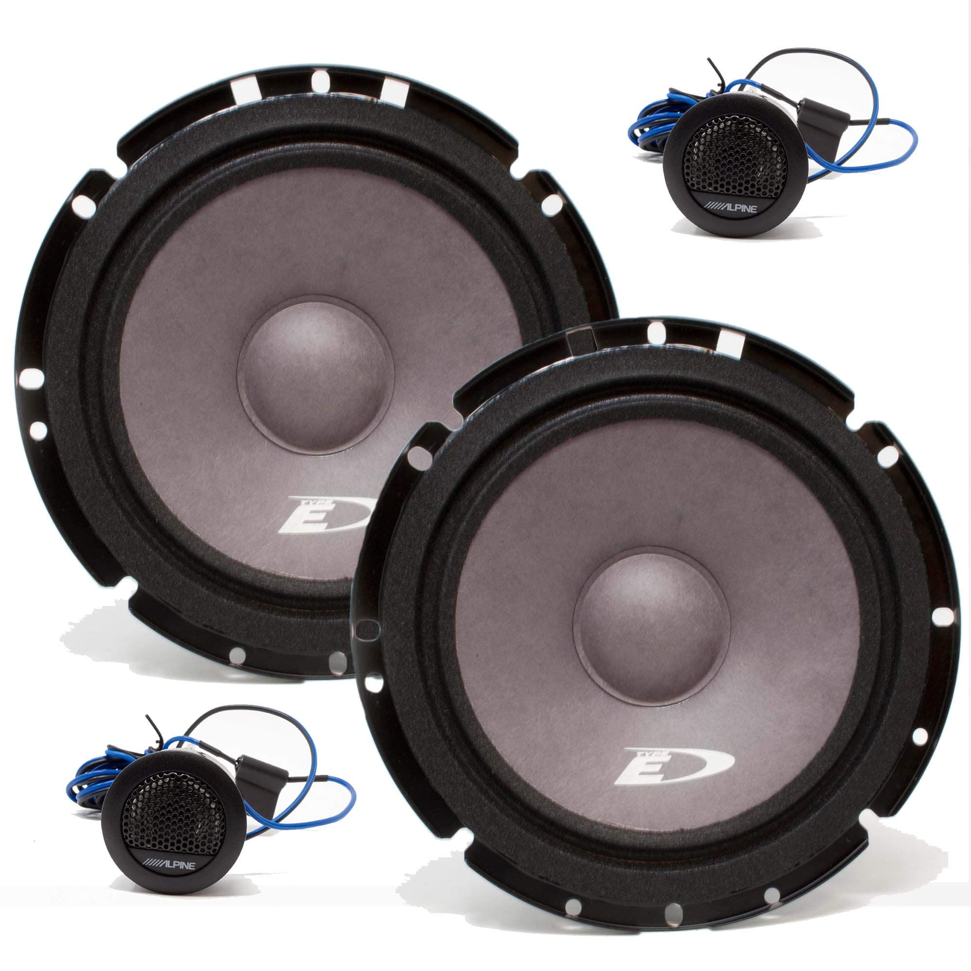 SXE-1751S 6.5" 280 Watt Car Audio Component Speakers