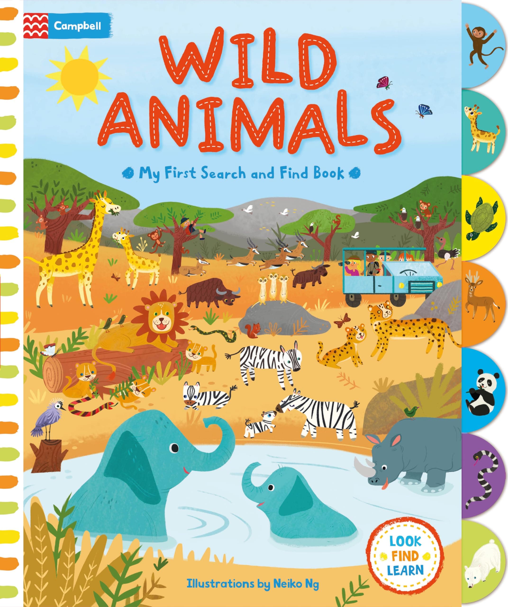Wild Animals (My First Search and Find, 1)