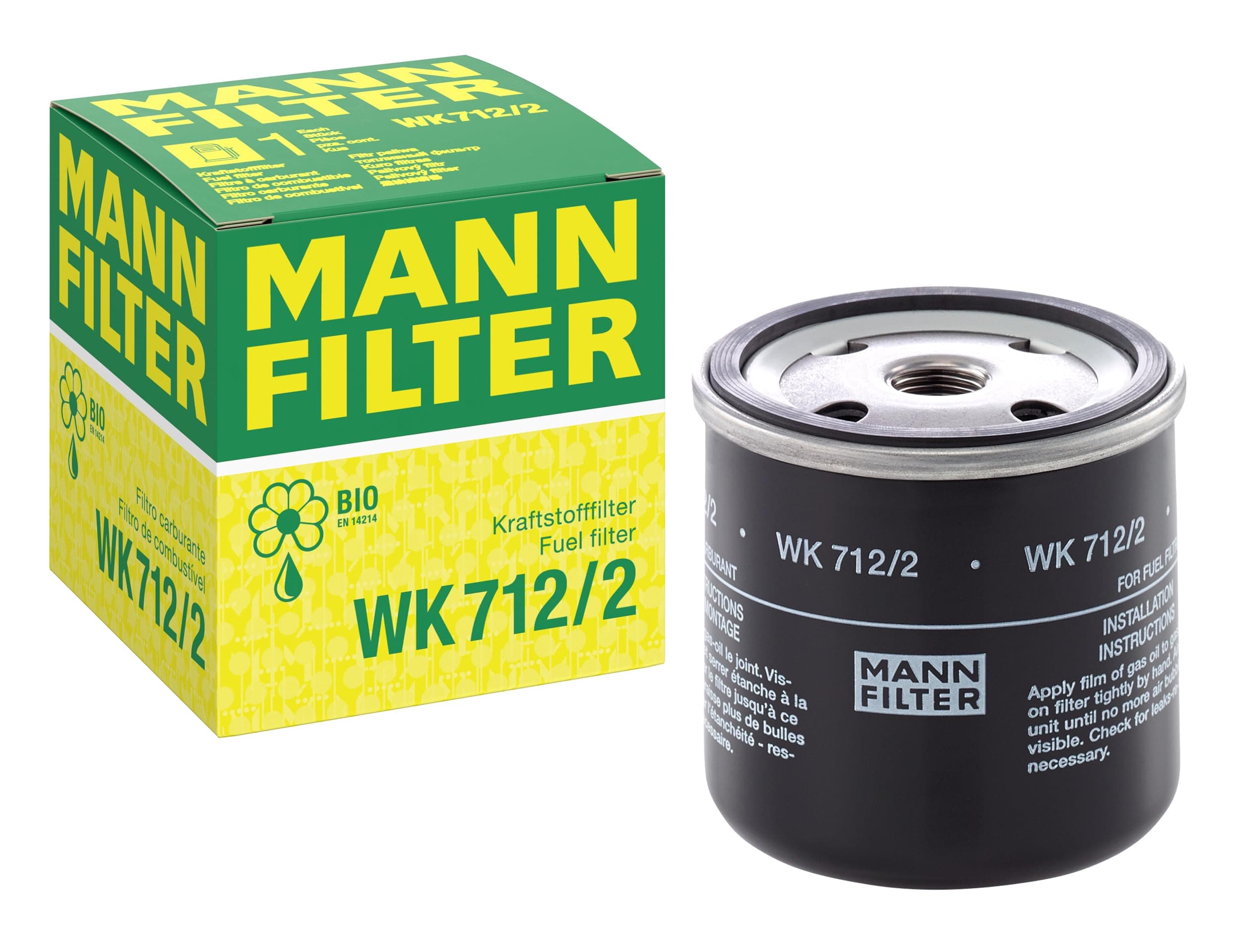 MANN-FILTER WK 712/2 Fuel Filter, for Utility Vehicles