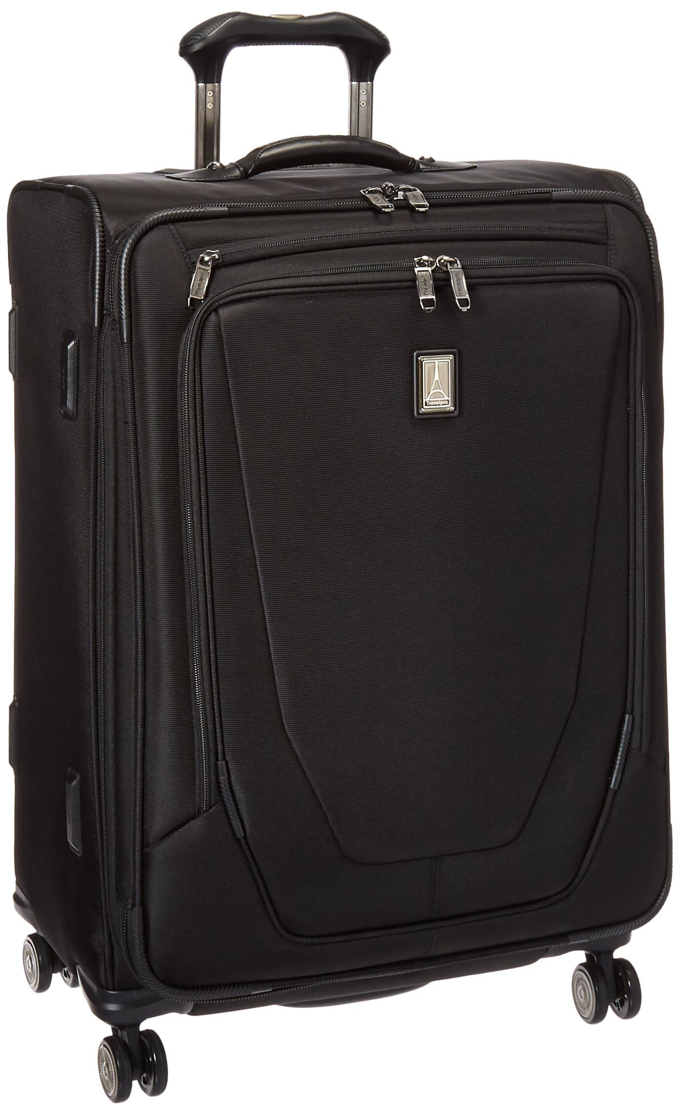 Travelpro Crew 11 25" Expandable Spinner Suitcases (Black)