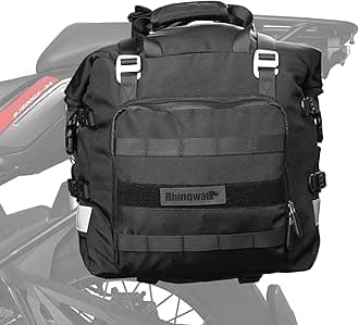 Rhinowalk Motorcycle Saddle Bag Waterproof 20L Motor Side Saddlebags Quick Release Pannier Bag Motorcycle Accessory
