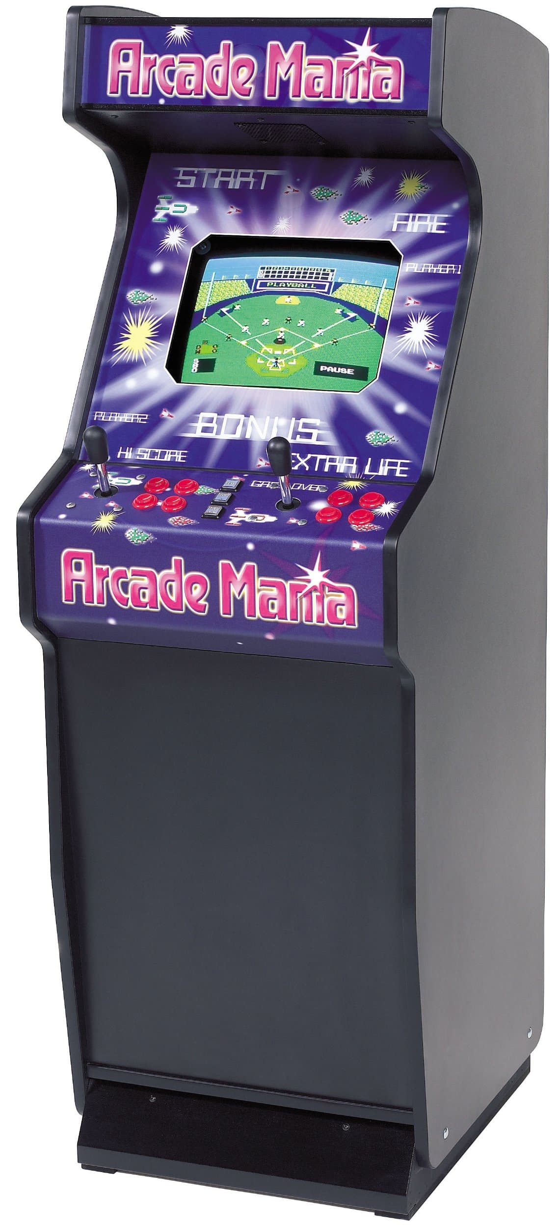 Mightymast Leisure MANIA Professional Upright Multigames Arcade Machine