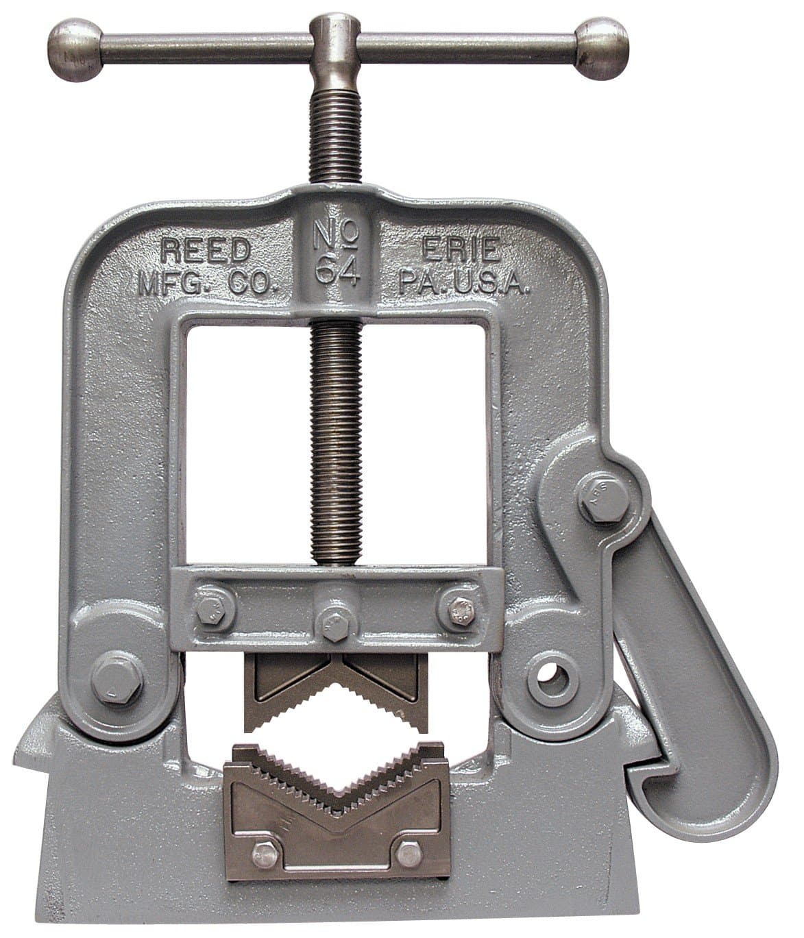 Reed Tool 65 Yoke Pipe Vise, 1 to 8-Inch