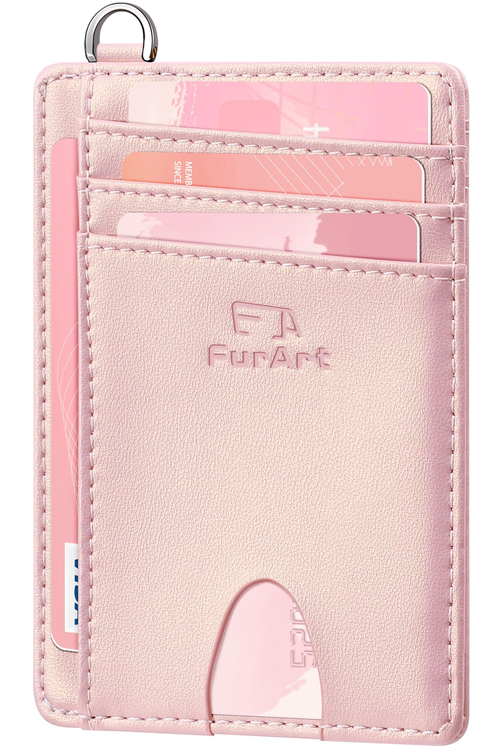 FurArt Slim Minimalist Wallet, Front Pocket Wallets, RFID Blocking, Credit Card Holder for Men
