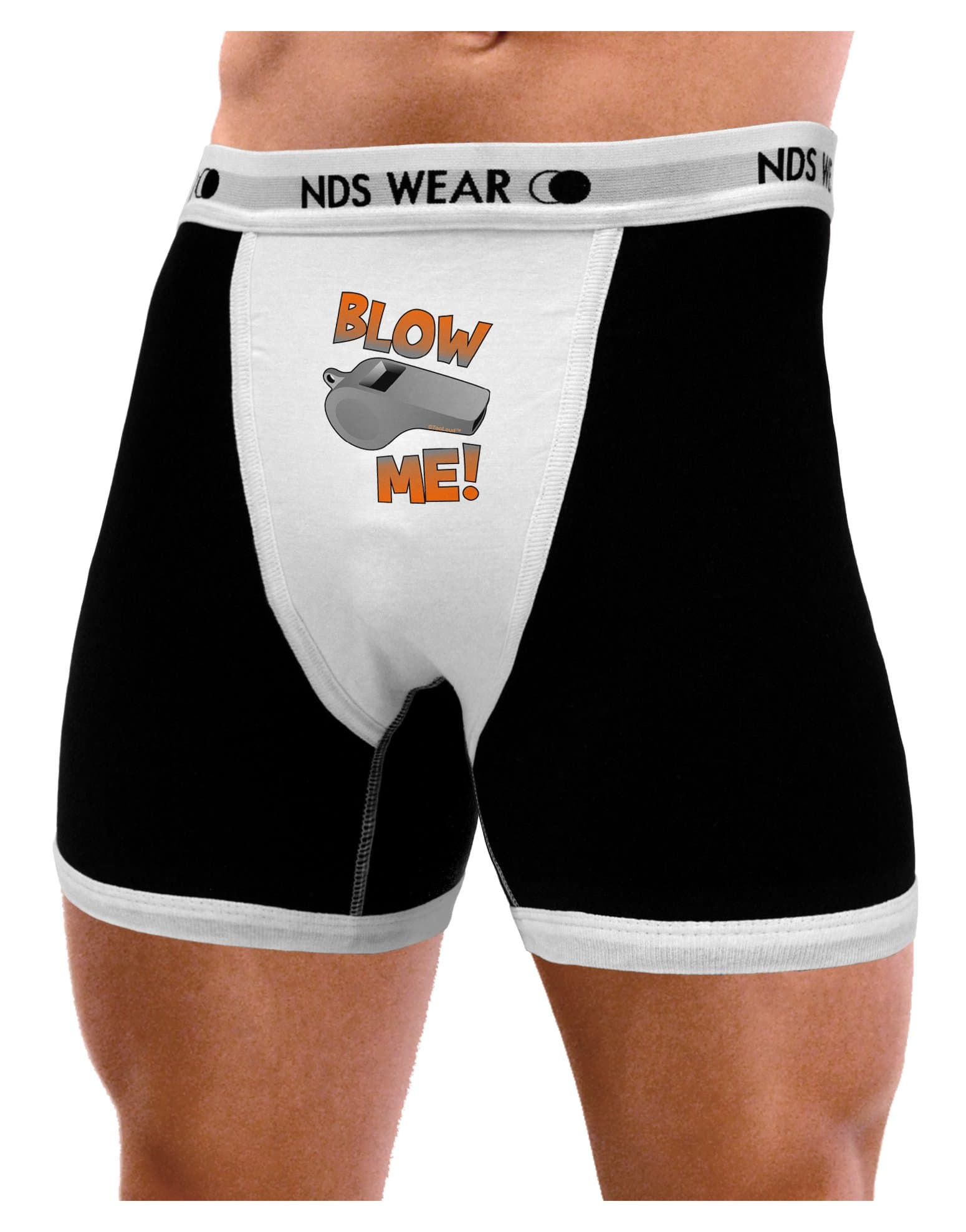 TooLoud Blow Me Whistle Mens Boxer Brief Underwear