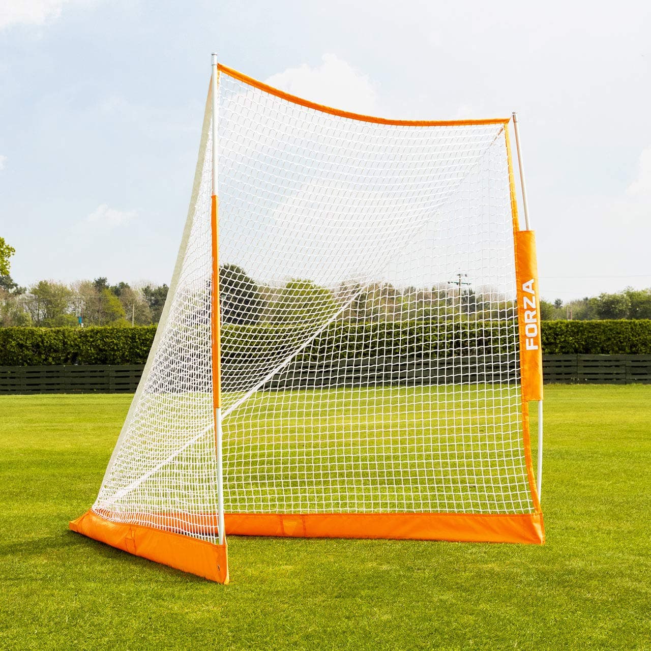 ProFlex Pop-Up Lacrosse Goal | 6ft x 6ft Regulation Training Net with Heavy Duty Steel Frame | Quick Setup - Carry Bag & Pegs Included
