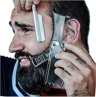 Rotary Beard Shaper - Revolutionary Compact Shaving Template