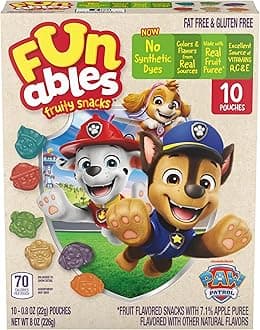 Fruity Snacks, PAW Patrol, Assorted Fruit, Flavored Snacks, 0.8 oz 10 ct