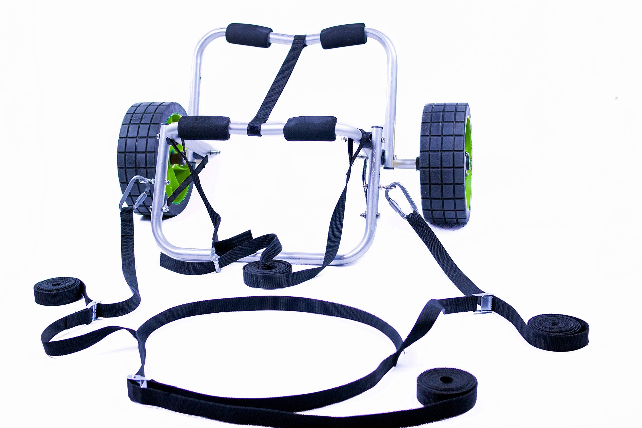 Muddy Butt Outdoors Premium Kayak Dolly with No Slip Strap for Your for Kayaks, Canoes, Sup, Jon Boat Using Our No Slip Strap You can Finally Keep Your Kayak Cart and Kayak Accessories Locked Down.