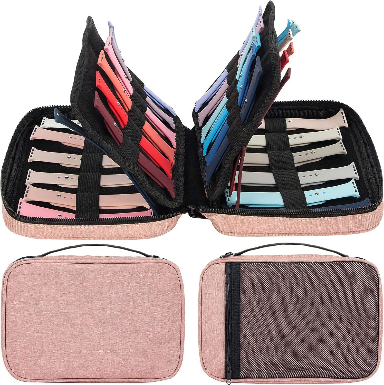 PACMAXI 36 Watch Bands Storage Case - Holds 36 Bands, Fits Most Sizes, Organizer for Watch Straps & Accessories