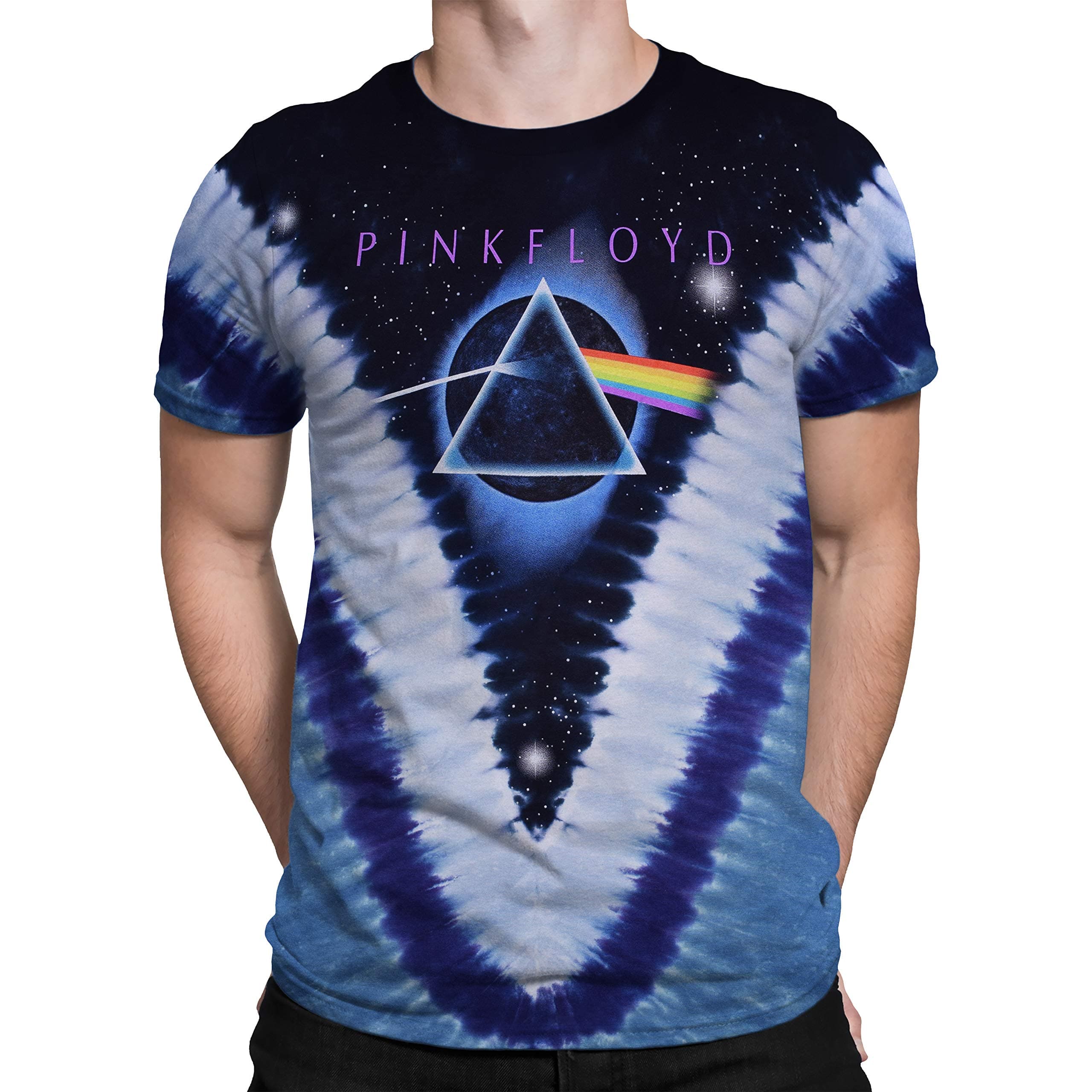 Liquid BlueMen's Pyramid V T-Shirt