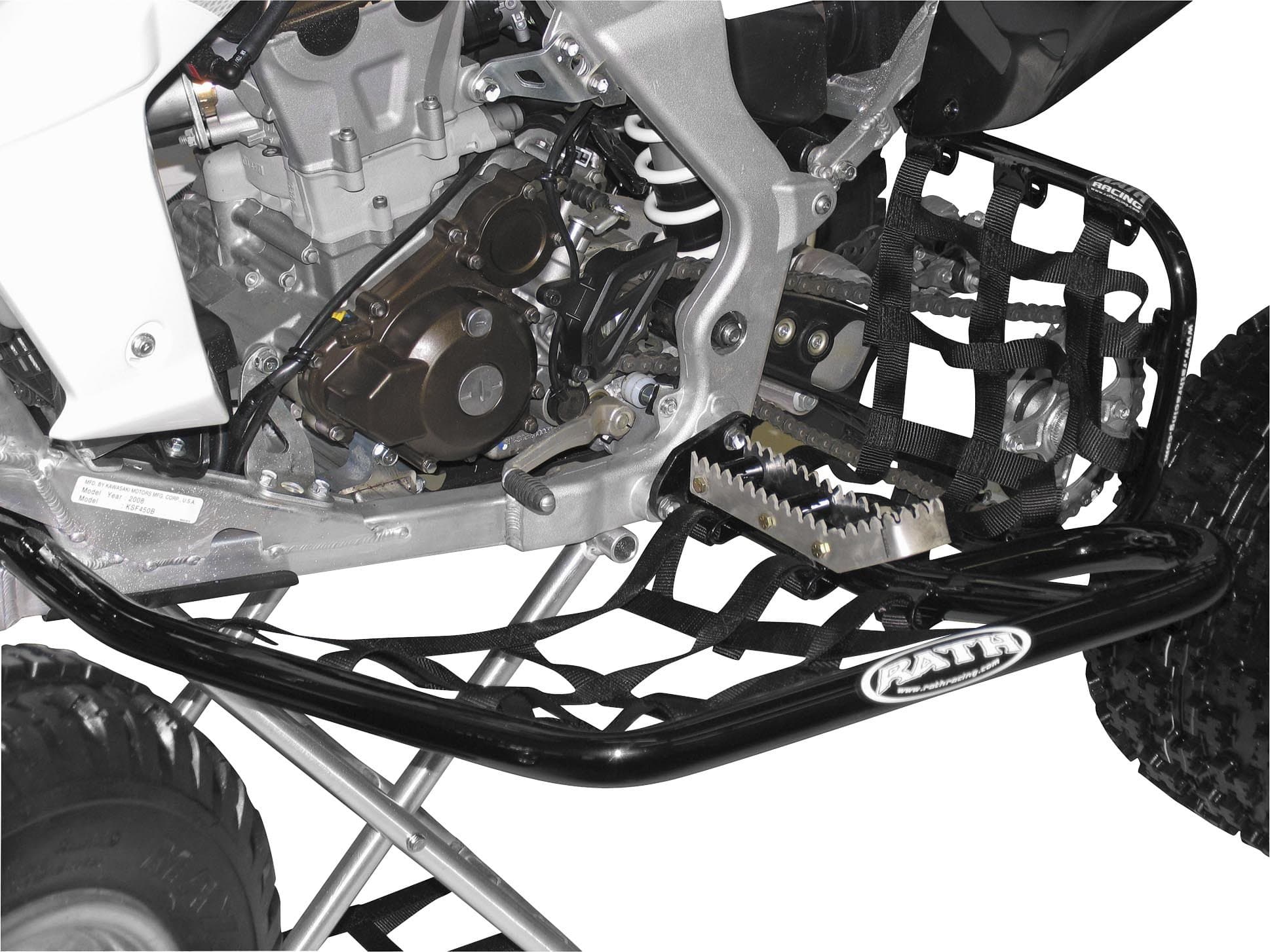 Rath Racing Nerf Bars W/HG Standard Flat for Polaris Outlaw