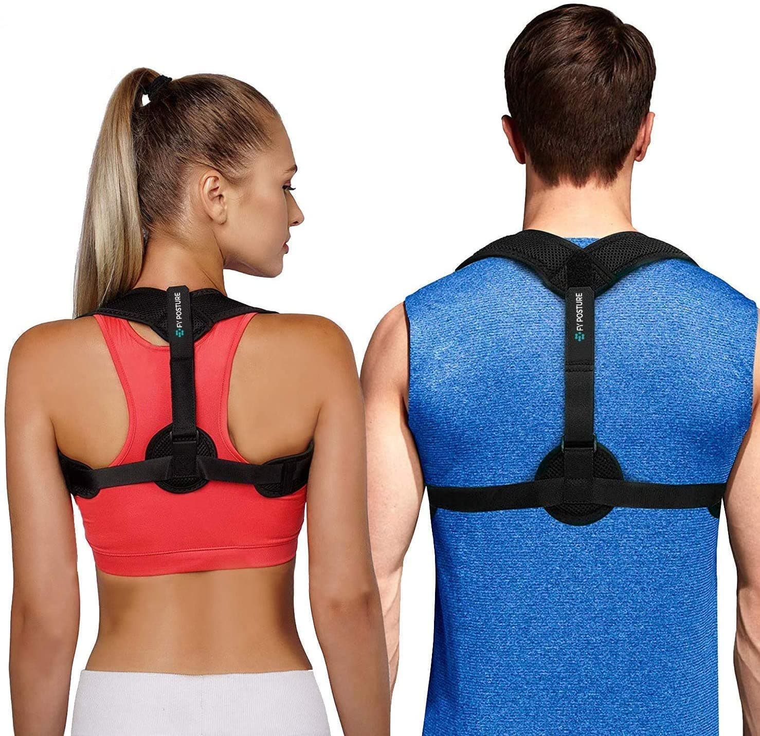 Posture Corrector for Women & Men - Upper Back Brace for Clavicle Support, Providing Pain Relief from Neck, Back & Shoulder