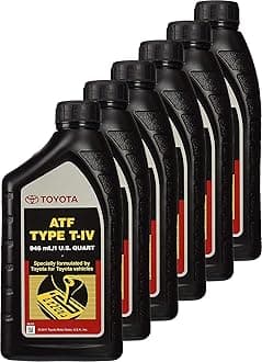 Toyota 00279-000T4 Automatic Transmission Fluid, 192 Ounces, 6 Pack