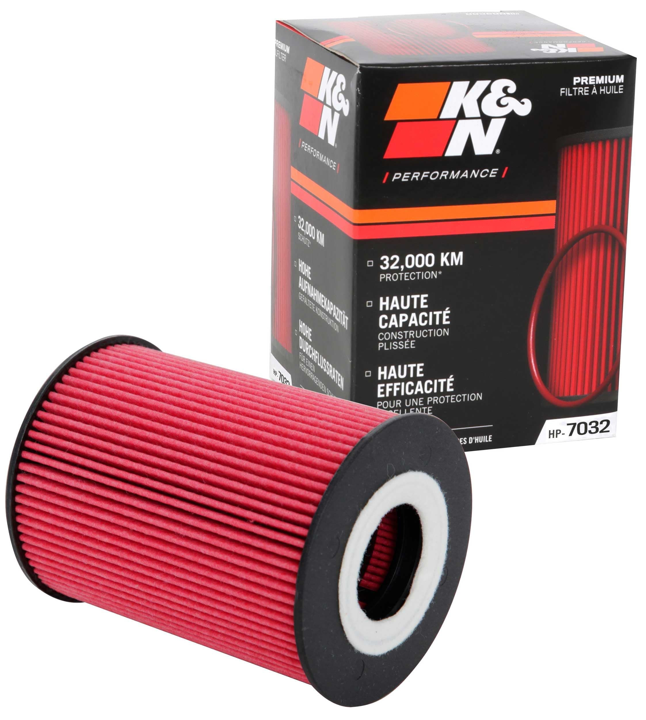 Premium Oil Filter: 20,000 Mile Engine Protection, High Capacity/High Efficiency: Compatible with 2006-2020 PORSCHE/BMW (911, Cayenne, Macan, Panamera, Carrera, GT3, Turbo, M5, M6), HP-7032