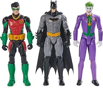 DC Comics Figure 12in 3PK F23, 6067557, Black