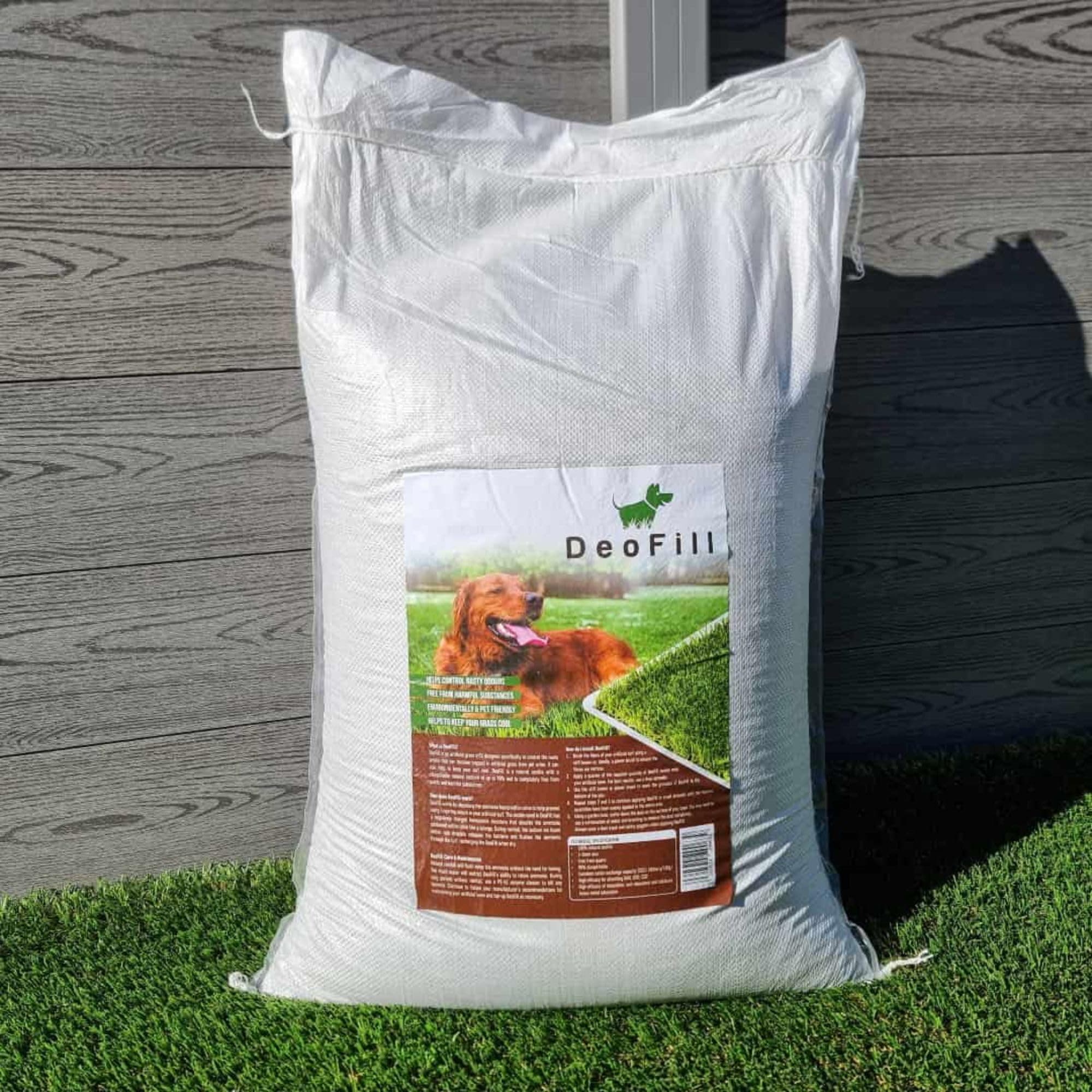 Zeolite Pet Infill for Artificial Grass - Eliminate and Control Nasty Odours from Pet Urine On Your Artificial Lawn - 100% Pet & Child Friendly - No Chemicals - Artificial Grass Cleaner