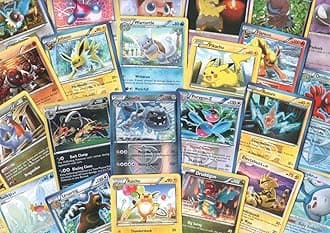 Pokemon 100 Assorted Cards with Foils & Bonus Mew Promo! [Toy]