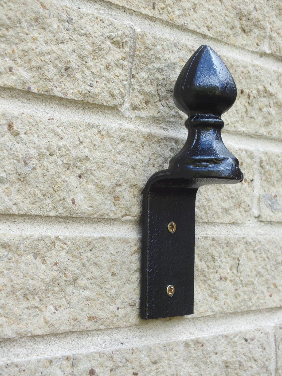 FJB Washing line pole/clothes line wall fixing bracket - Very heavy duty steel