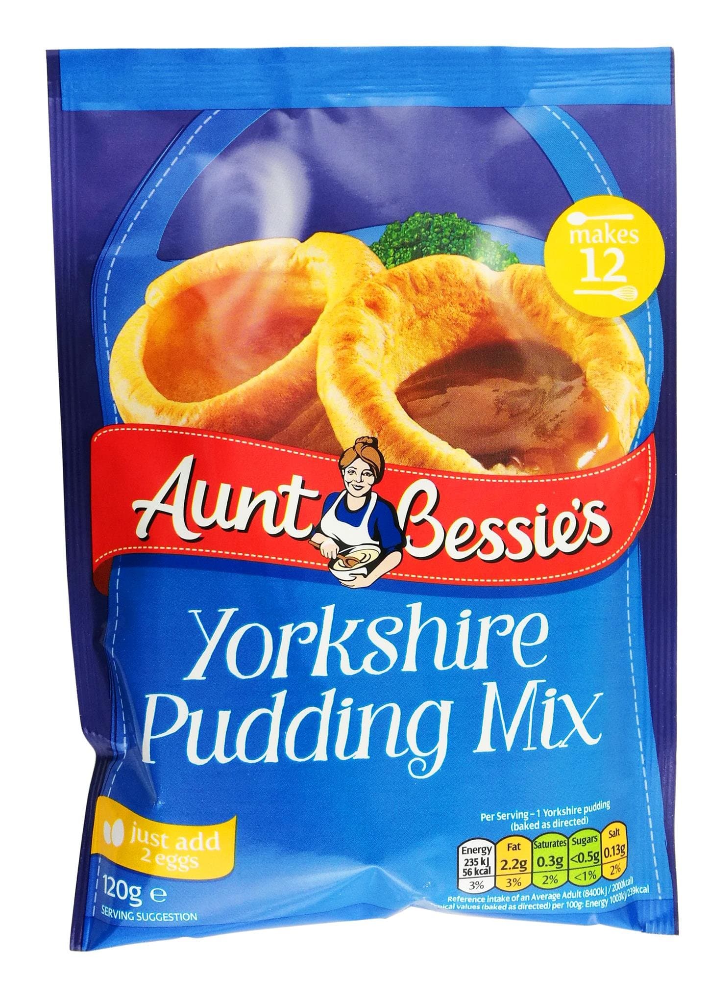 Aunt Bessie's Yorkshire Pudding Mix 120g (12)