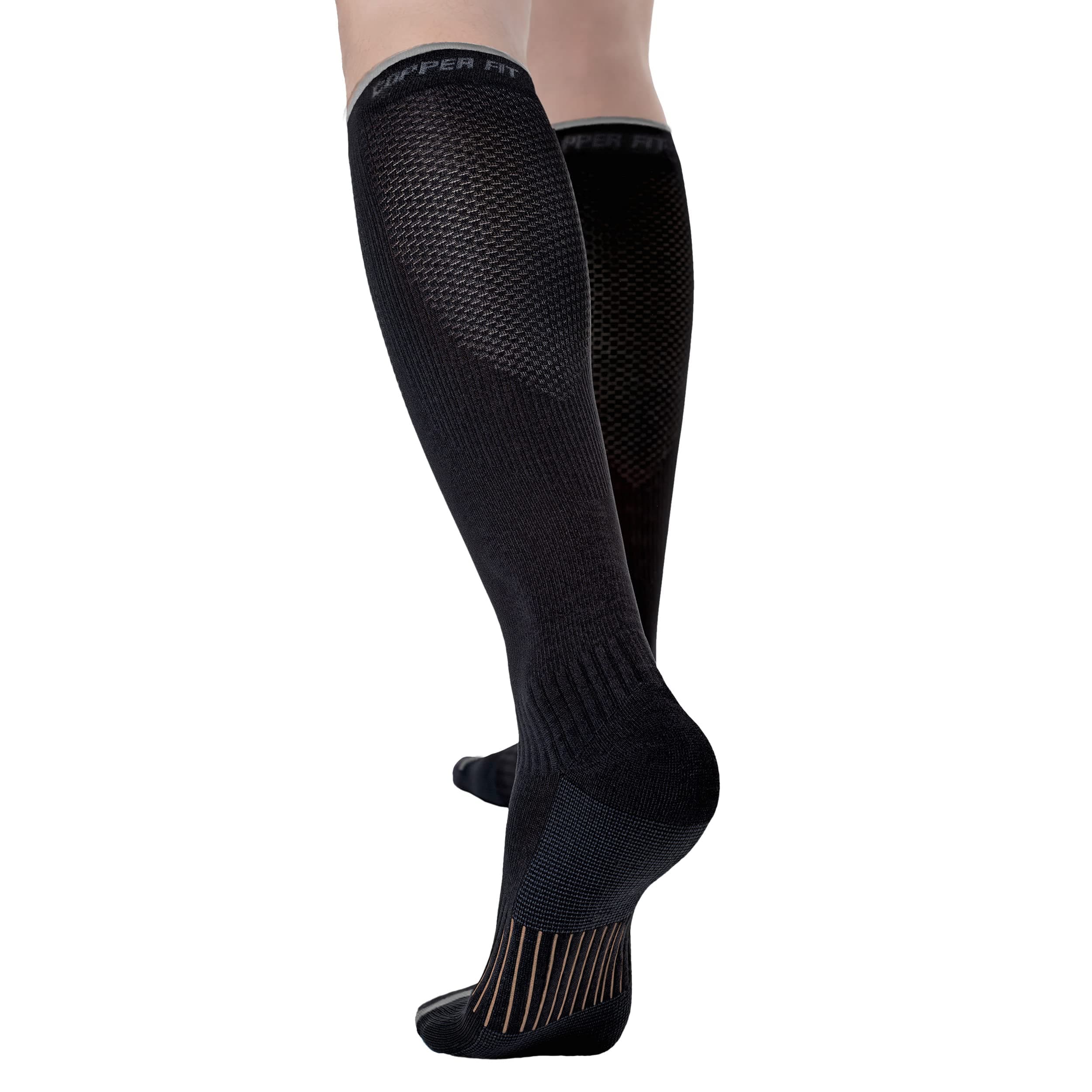 Copper Fit Unisex 2.0 Easy-on and Easy-off Knee High Compression Socks Socks (pack of 1)