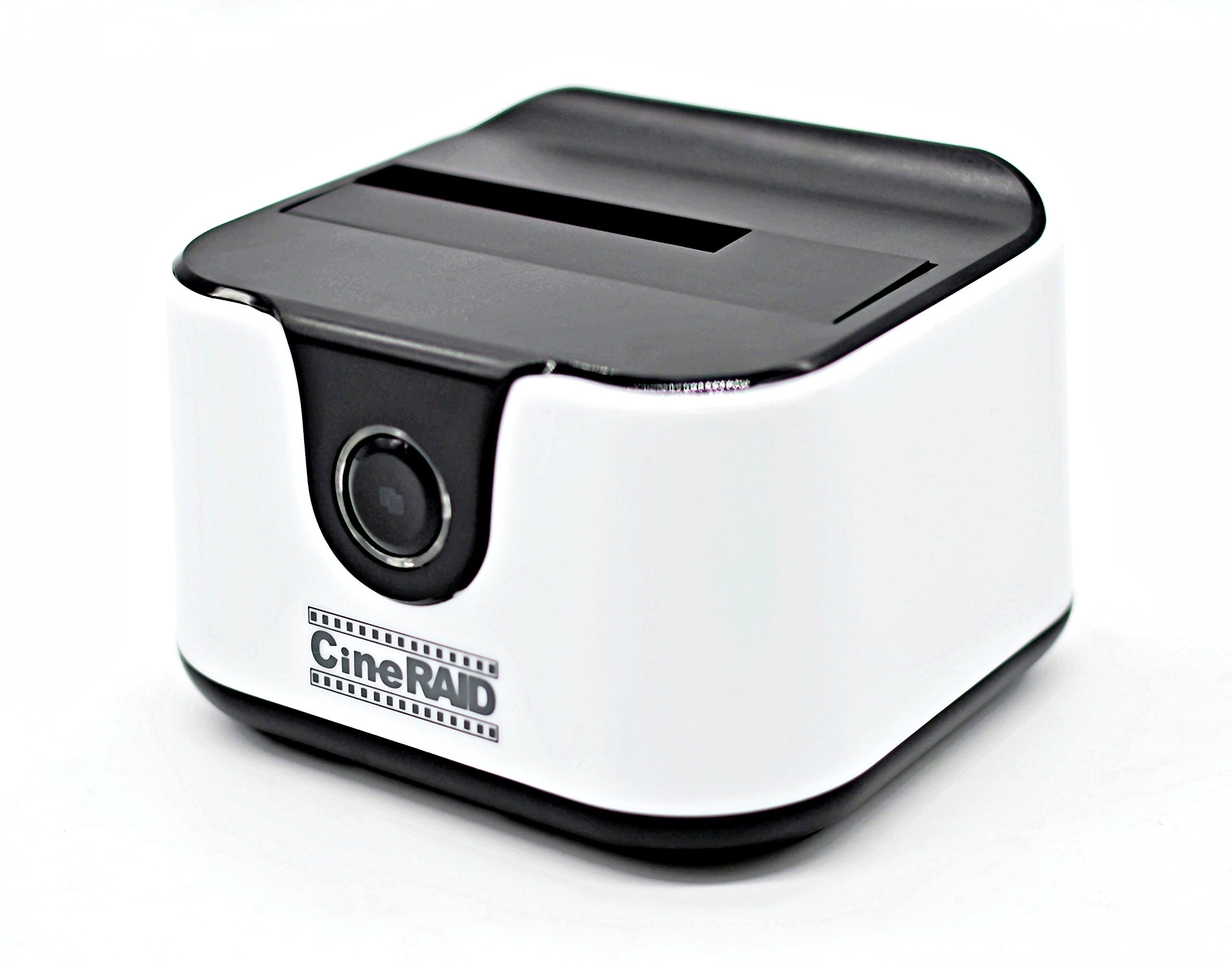 CR-H115 USB 3.0 Hard Drive Docking Station for 2.5"/3.5" SATA I/II/III HDD SDD – 20TB Support, Hot Swap, Compatible with Windows/Mac/Linux (White)