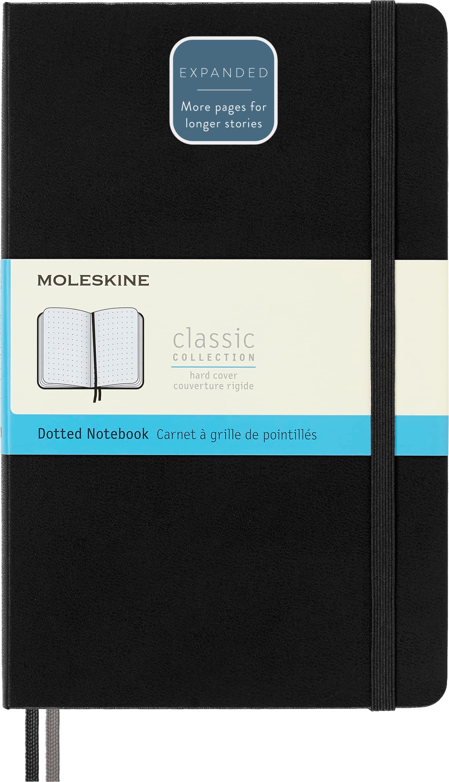Moleskine Expanded Large Dotted Hardcover Notebook