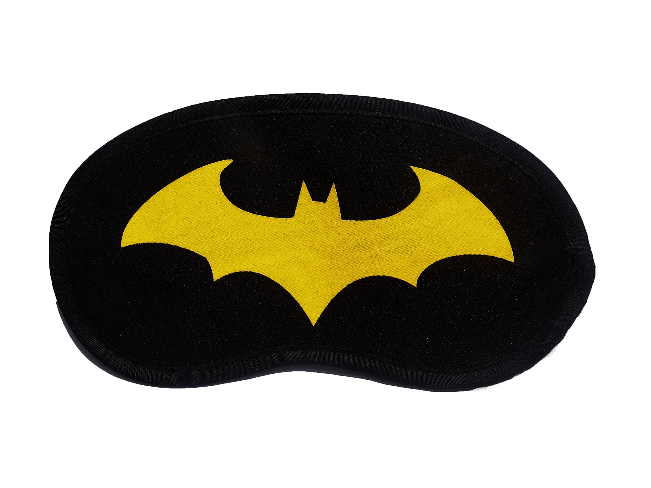 Jenna Yellow Bat Cartoon Face Sleeping Eye Mask