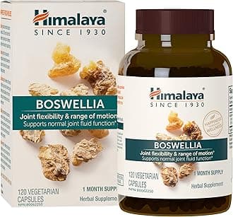 - Himalaya Boswellia, Joint Support for Mobility and Flexibility, Promotes Tissue Preservation, 250 mg, 120 Capsules