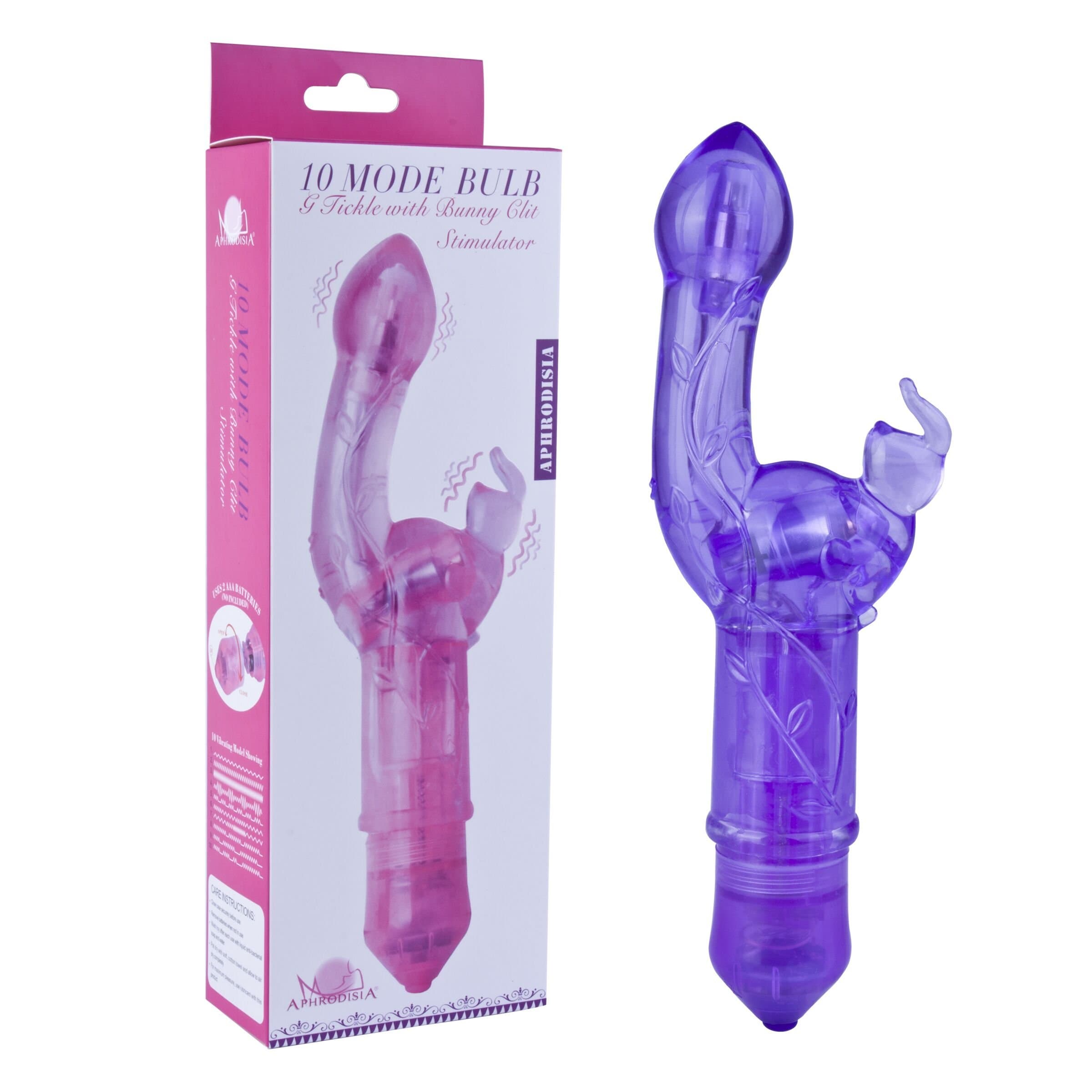 10 Speed Vibrations G Spot with Bunny Clit Stimulator