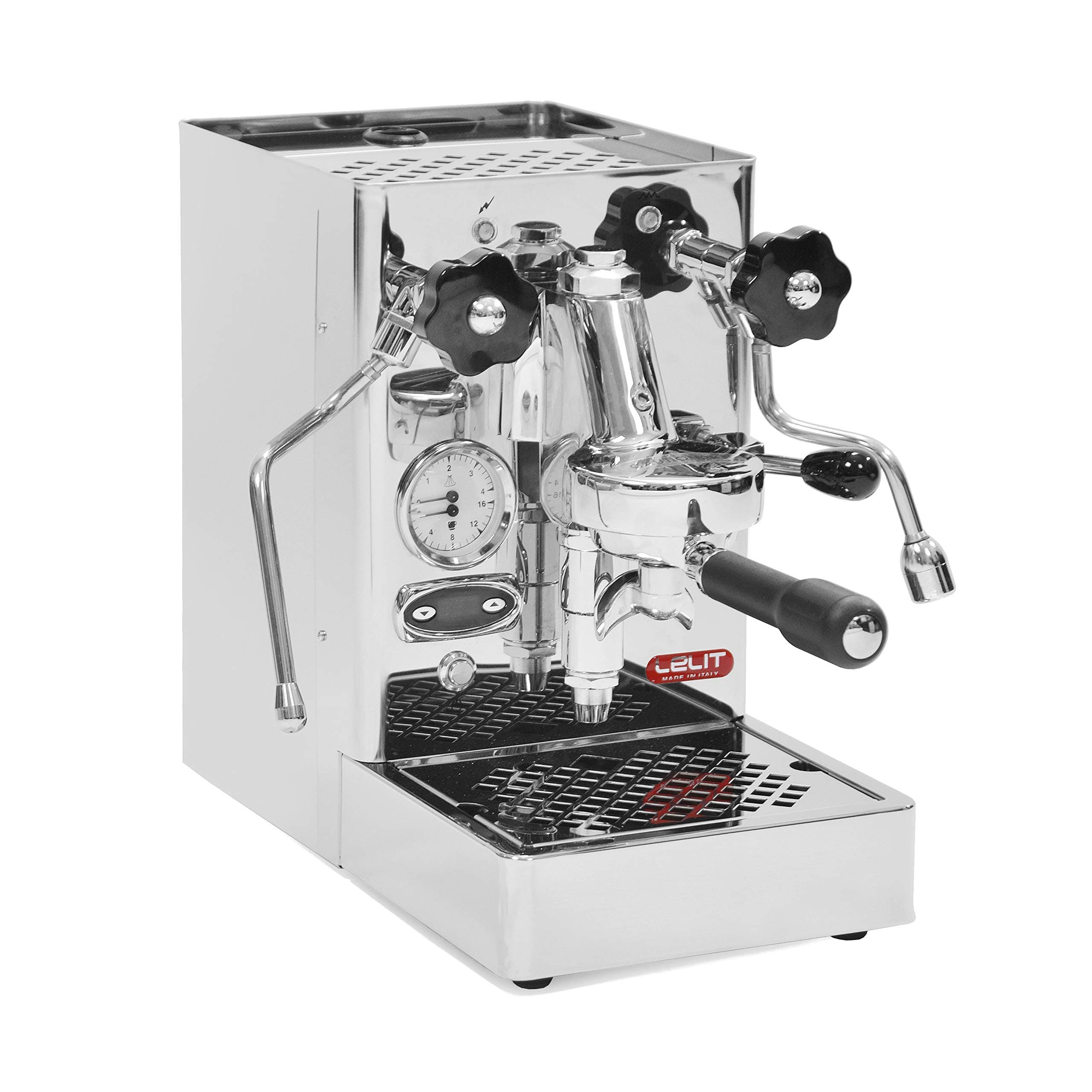 LELIT Mara PL62T Professional Machine with E61 Group, The Ideal Solution for Espresso, Cappuccino – Stainless Steel Appliance Body – PID Boiler Controller for Coffee, 1400 W, 2.5 liters