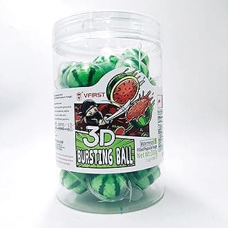 Gummy Candy, Fruity Jelly Gummies, Earth Gummy Candy Watermelon Sweet Fruit Snack Green Candy Individually Wrapped 30 pcs