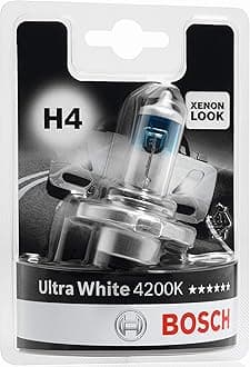 Bosch H4 (472) Ultra White 4200K headlight bulb - 12 V 60/55 W P43t - 1 bulb