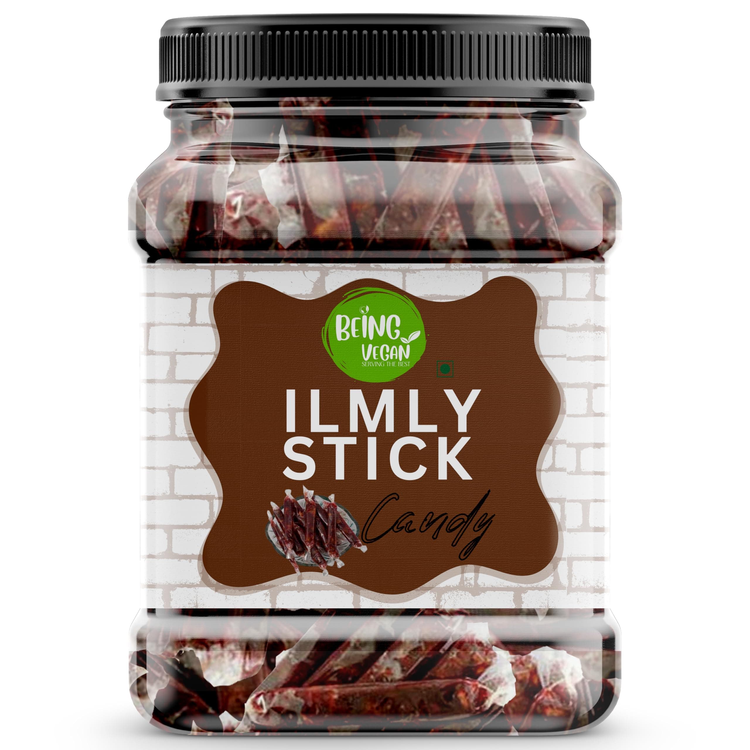 BEING VEGAN Imli Candy Sticks, Tamarind Sweets, 500 Grams Pack