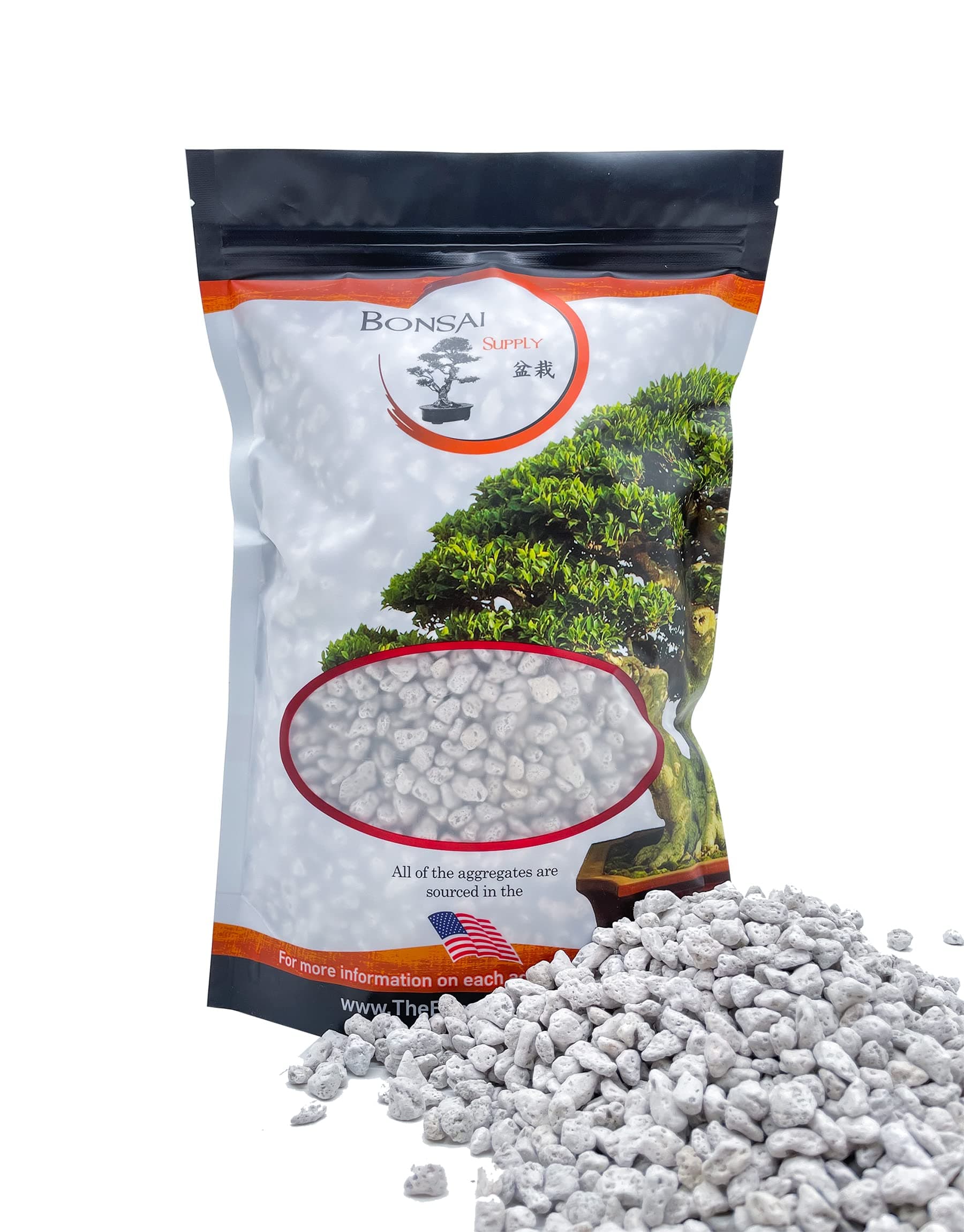 JK Global Imports Bonsai Tree Soil - Additives- Aggregates (Horticultural Pumice)