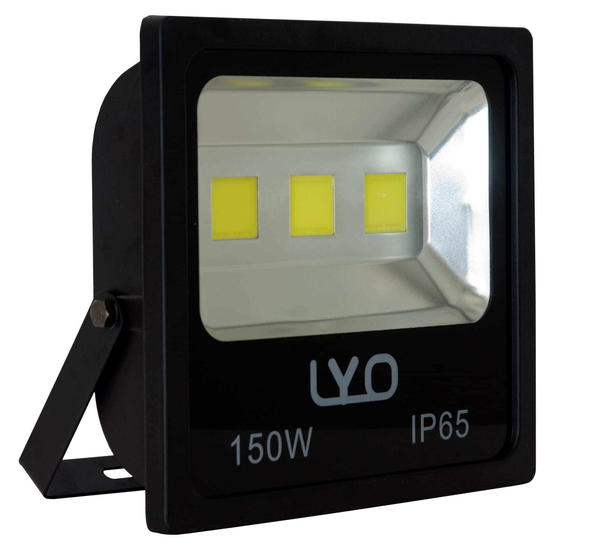 LYO Projector Slimline LED COB Integrated, 150 W, Black, 31.2 x 33.3 x 9.5 cm [Energy Class A++]