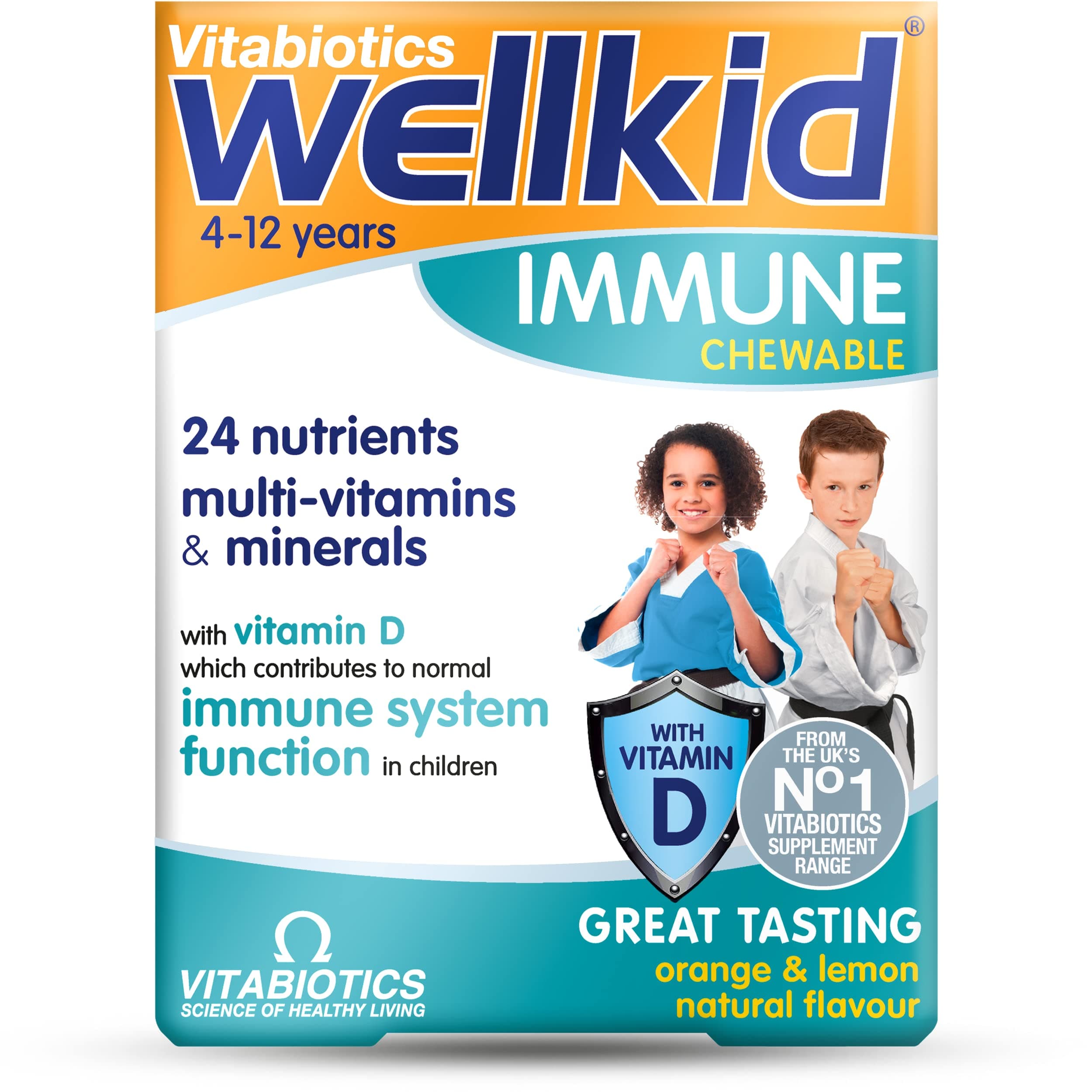 Wellkid Immune Chewable, 30 Count (Pack of 1)