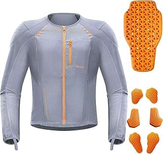 DUHAN Motorcycle Shirt Mesh Motorcycle Jacket Men with CE Level 2 Armor motorcycle protective gear for All Seasons